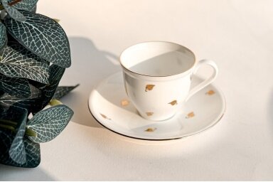 Komplektas espresso kavai "Magnolija" Komplektas espresso kavai "Magnolija"